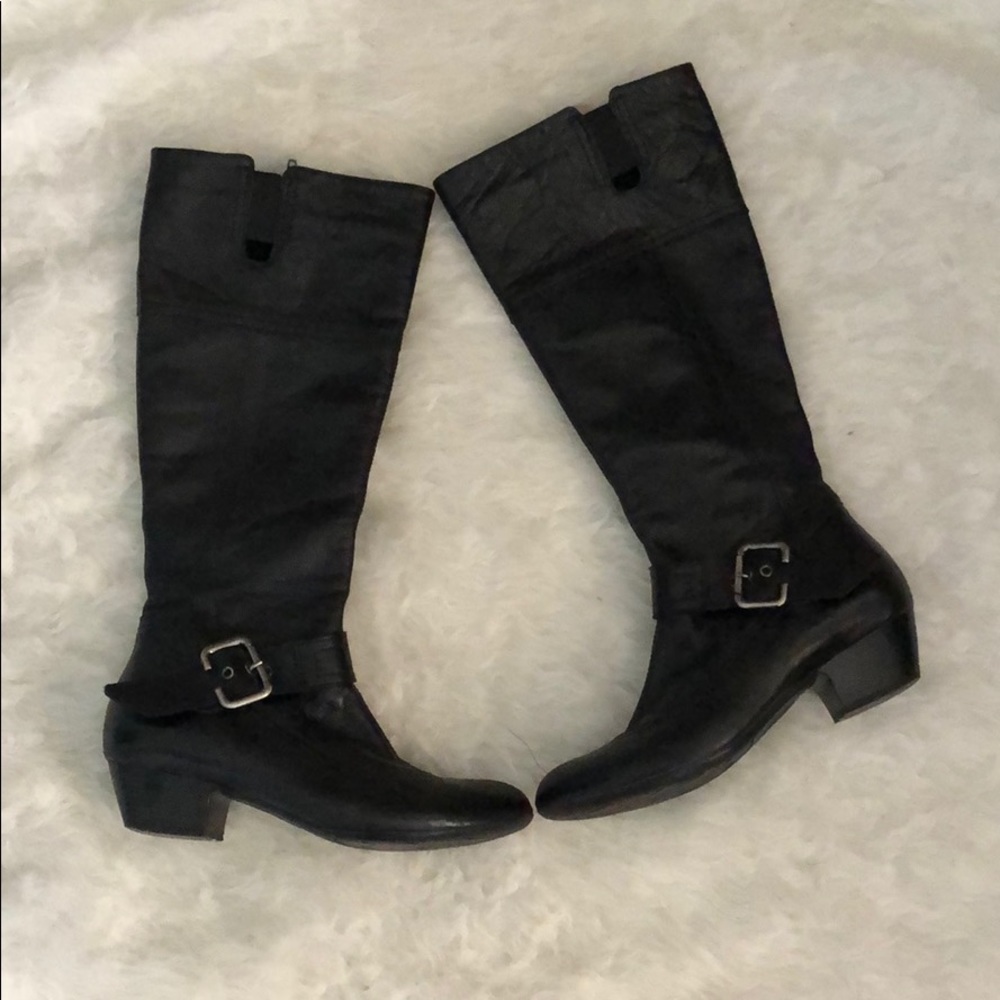 Aldo size 37 soft leather knee high boots.